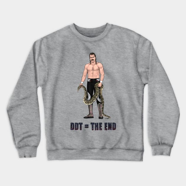 DDT = THE END Crewneck Sweatshirt by PreservedDragons